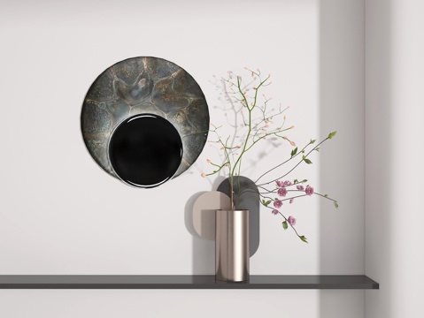  花艺摆件3d模型 