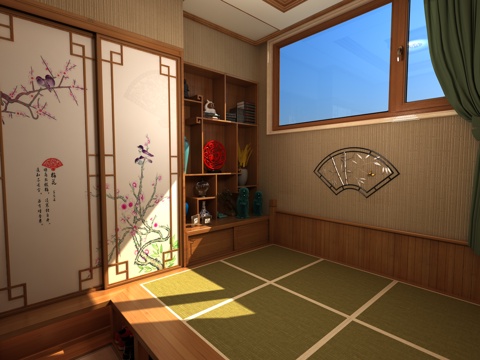  榻榻米3d模型 