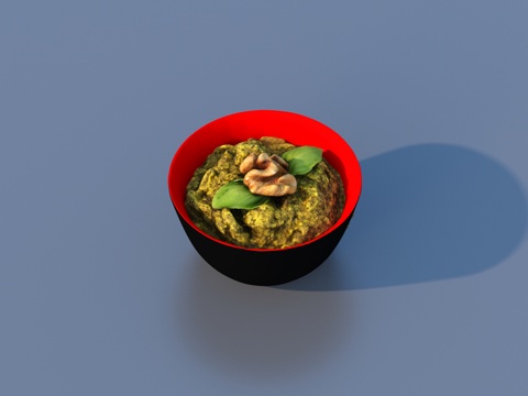  食物 美餐3d模型 