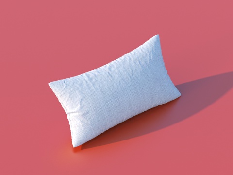  枕头 抱枕 靠枕 枕头套3d模型 