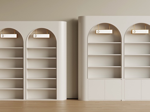  展示柜su模型 