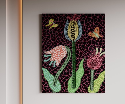  现代极简装饰画 侘寂中古风挂画 奶油风装饰画 意式挂画 黑白3d模型 