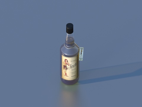  酒 白酒 酒瓶 名酒 酒水3d模型 