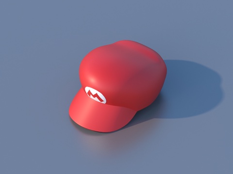  帽子 卡通帽3d模型 