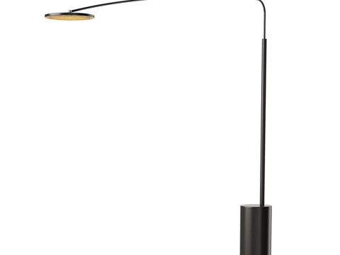  Artemide 现代落地灯 极简落地灯 金属落地灯 钓鱼灯3d模型 