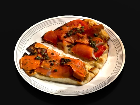  三文鱼 快餐 食物  美食 餐饮 食品3d模型 