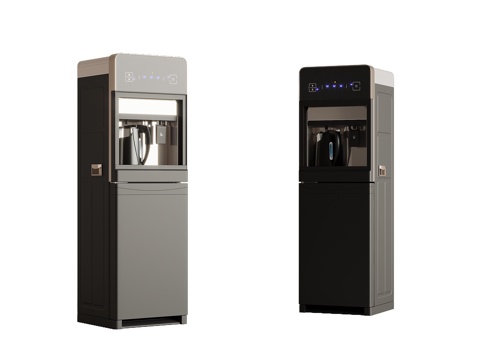  饮水机 现代饮水机 茶吧机 电器3d模型 