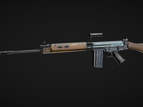 FN FAL3d模型 