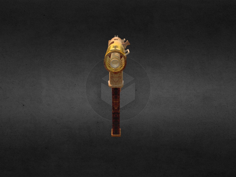  Tec-9-复古版3d模型 