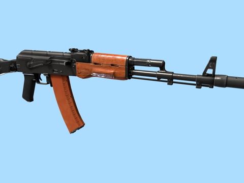 Ak74m步枪模型3d模型 