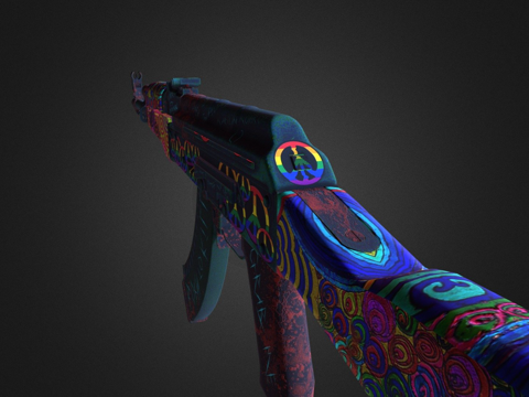  AK47-人民的力量3d模型 