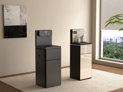  饮水机3d模型 