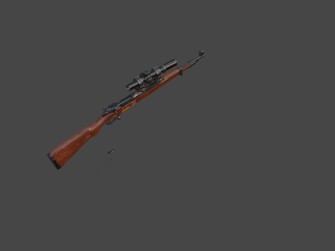  Kar98收藏家模型3d模型 