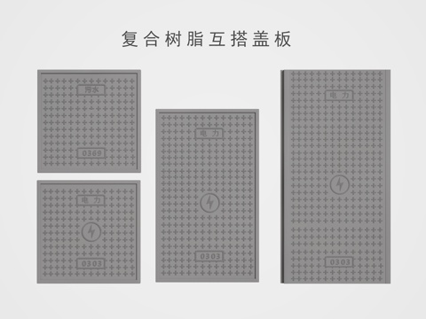  井盖3d模型 