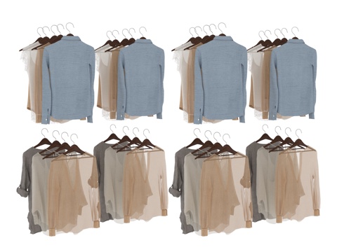  生活用品 衣服3d模型 