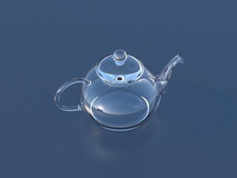  水壶  茶壶 茶具3d模型 