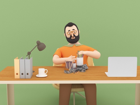  人物 卡通人物3d模型 