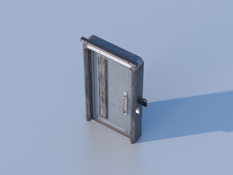  门 铁门 大门 房门3d模型 