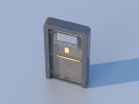  门 铁门 大门 房门3d模型 