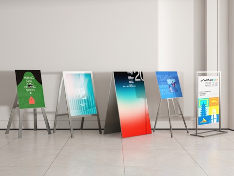  广告牌3d模型 