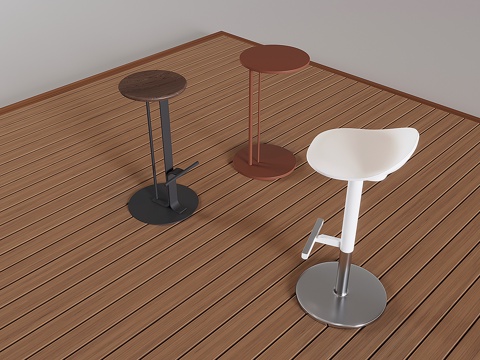  吧台椅吧凳高脚凳3d模型 
