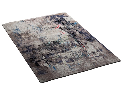  Thibault 现代地毯 意式地毯 方形地毯 抽象地毯3d模型 