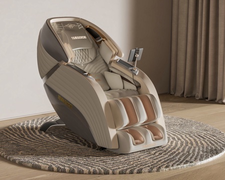 按摩椅 电动按摩椅 皮椅3d模型 