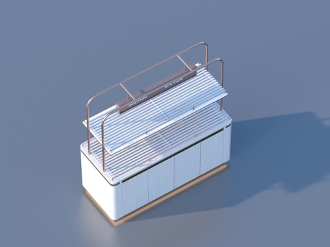  货架 展示柜3d模型 