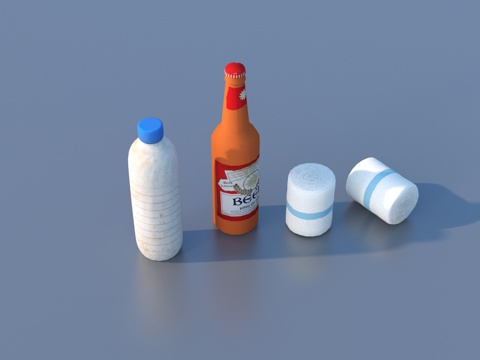  生活用品su模型 
