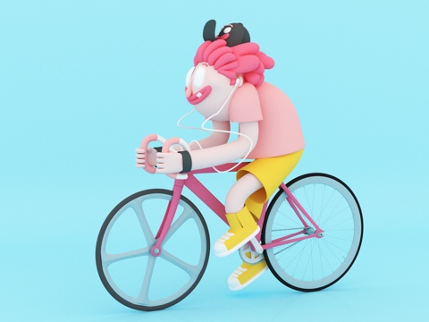  人物 卡通人物3d模型 