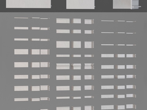  石膏线条 线条 石膏线3d模型 