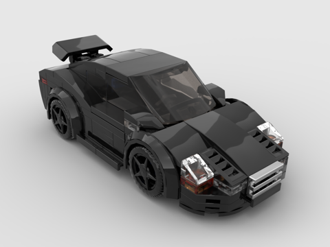  乐高 LEGO 玩具 积木 汽车 跑车 轿车 赛车3d模型 