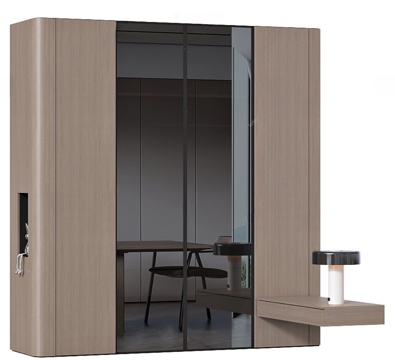  现代衣柜3d模型 