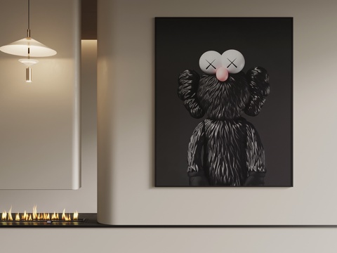  装饰画 现代装饰画 艺术装饰画3d模型 
