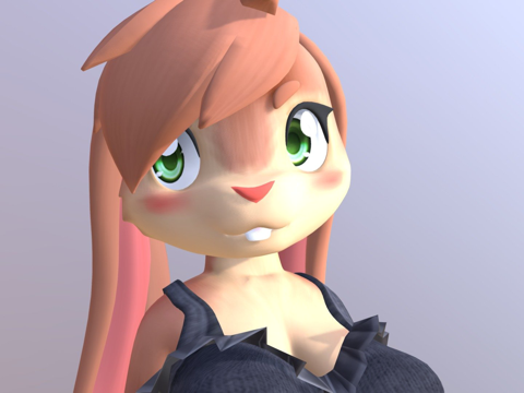  阿什莉3d模型 