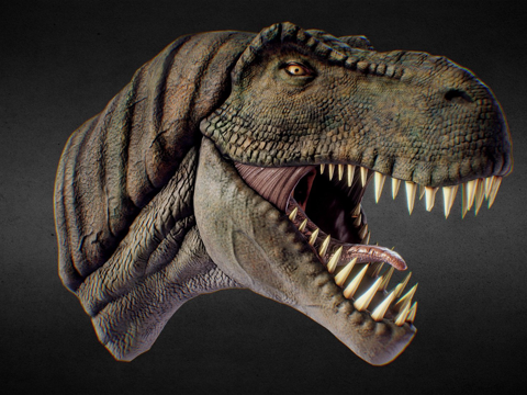  霸王龙3d模型 