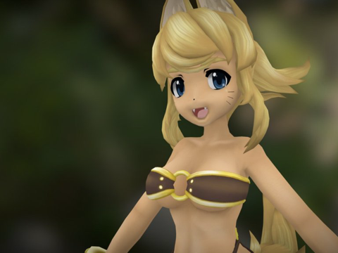  狼女莉露3d模型 