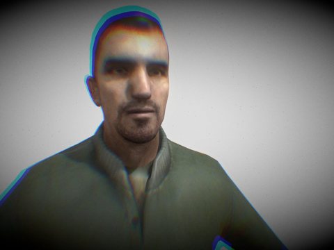  男性_07面部3d模型 