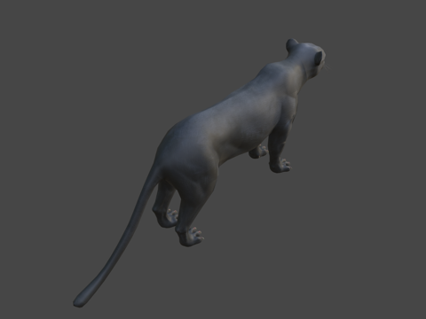  黑豹免费3D模型3d模型 
