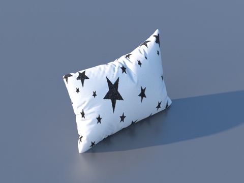  抱枕 枕头 靠枕su模型 