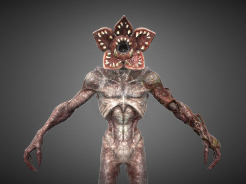  恶魔王子（怪奇物语）重贴图3d模型 
