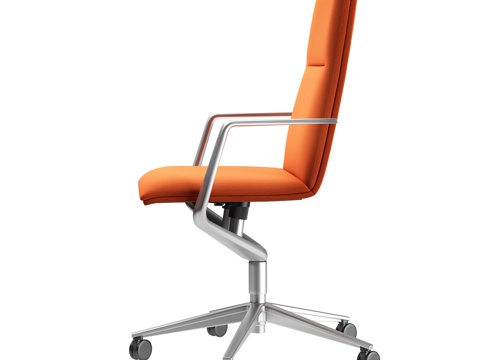  Wilkhahn 现代办公椅 办公椅 布艺办公椅 不锈钢椅3d模型 