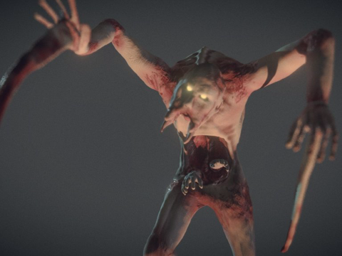  死亡空间-尸变体切割者3d模型 
