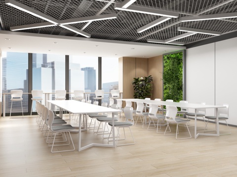  茶歇区 休息区 等候区 茶水间  高脚椅 自由活动区 茶吧3d模型 