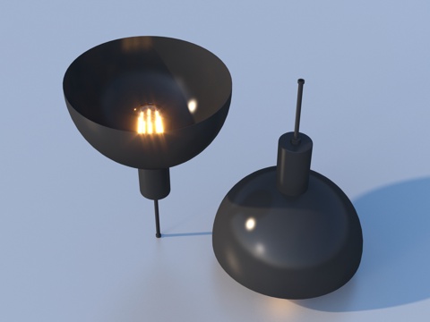  輕奢 吊燈3d模型 