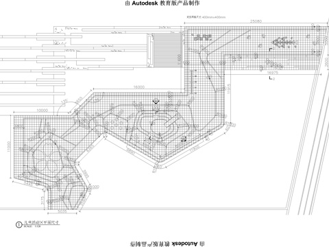  兒童活動區(qū)細部施工圖cad施工圖 