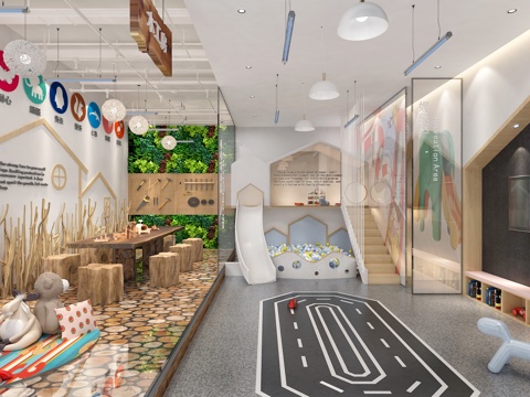  3000平方三層幼兒園施工圖cad施工圖 