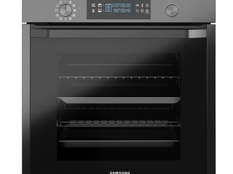  现代烤箱 三星烤箱 嵌入式烤箱 烤炉 厨房电器3d模型 