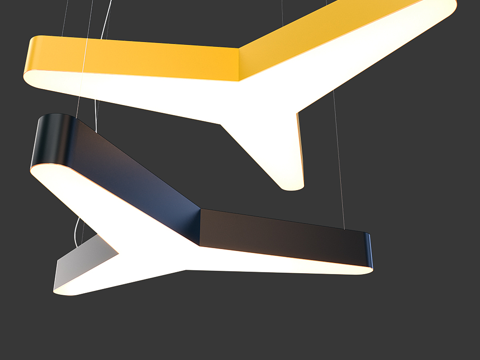  現(xiàn)代兒童房吊燈3d模型 
