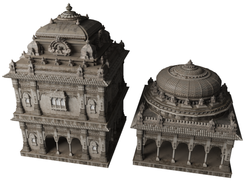  古建筑遗址  罗马建筑  庙宇建筑 欧式 建筑 印度玛雅神庙3d模型 